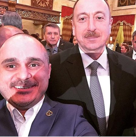 Miri Yusif prezidentlə “selfie” çəkdirdi
