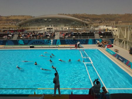 Bakı-2015: Su polosu yarışları davam edir