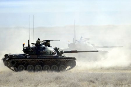 KİV: Rusiya Suriyada ilk dəfə tanklardan istifadə etdi