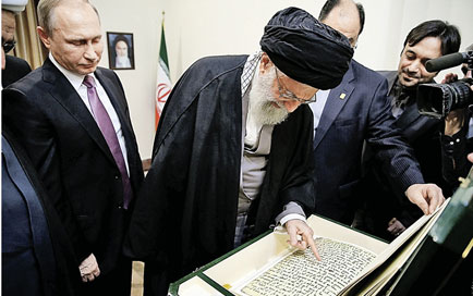 Putinin İrana apardığı Quran Azərbaycana məxsusdur