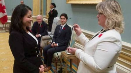 Kanada tarixində ilk dəfə müsəlman qadın nazir seçildi