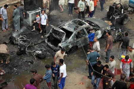 Bağdadda terror aktı: 10 nəfər ölüb