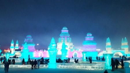 Çində beynəlxalq buz və qar festivalı keçirilir