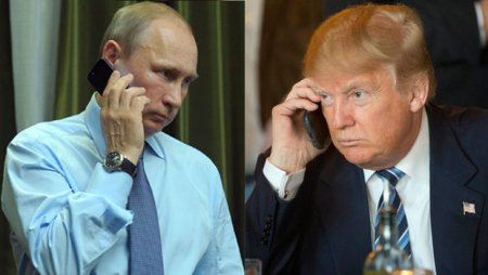 Trampla Putinin telefon danışığının dəqiq vaxtı açıqlanıb