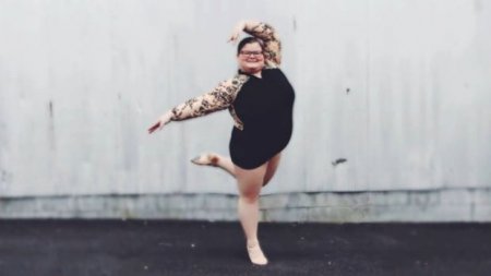 15 yaşlı balerina rəqsi ilə stereotipləri dağıdır