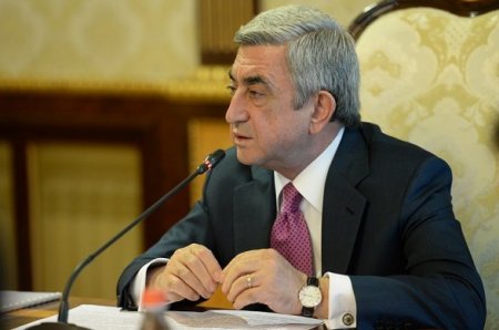 Sarkisyandan yeni ultimativ bəyanat