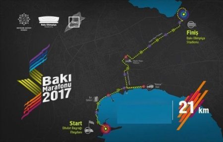 “Bakı Marafonu - 2017” start götürüb