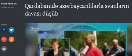 Gürcüstan İctimai Televiziyası “Azadlıq” radiosunu təxribatda ittiham edir