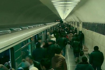 Metroda əməliyyat: Cinayətkar saxlanıldı