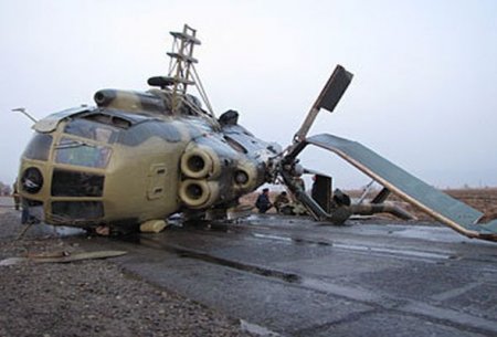 İranda hərbi helikopterin qəzaya uğraması nəticəsində 3 nəfər ölüb
