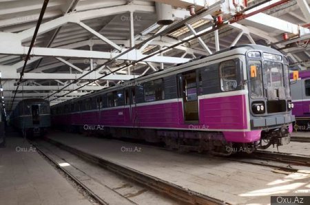 Bakı metrosunun yeni qatarları