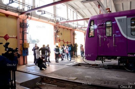 Bakı metrosunun yeni qatarları