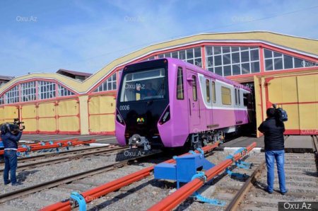 Bakı metrosunun yeni qatarları