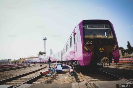 Bakı metrosunun yeni qatarları