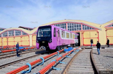 Bakı metrosunun yeni qatarları