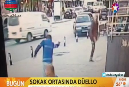 Azərbaycanlılar İstanbulda duelə çıxdı