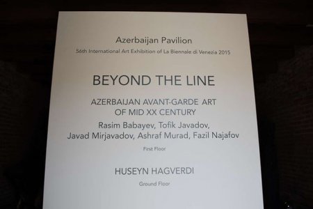 Venesiyada Azərbaycan pavilyonunun açılışından