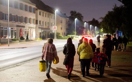 Almaniyada bomba həyəcanı: minlərlə insan evakuasiya olundu