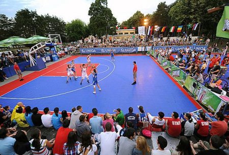 Bakı-2015 : Basketbol 3X3 növünün qrup oyunları başladı