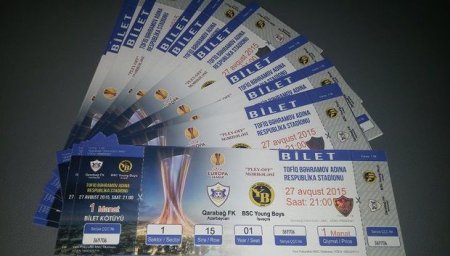 “Qarabağ” - “Young Boys” oyununa biletlərin qiymətləri açıqlandı