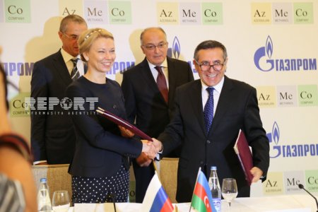 ​"AzMeCo" və "Qazprom" arasında müqavilə imzalanıb