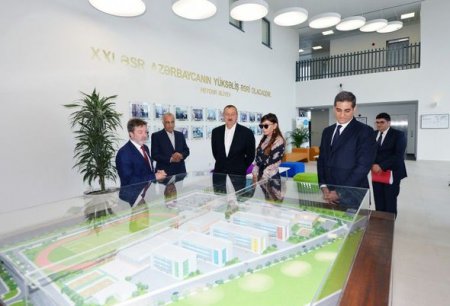 İlham Əliyev SABIS Sun Beynəlxalq məktəbinin açılışında