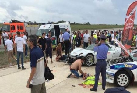 Maltada qanlı avtoşou: 26 nəfər xəsarət aldı