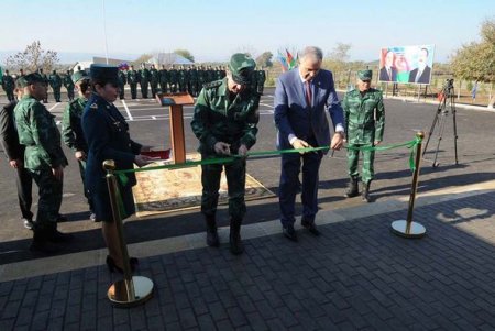 Azərbaycanda yeni sərhəd zastavaları açılıb