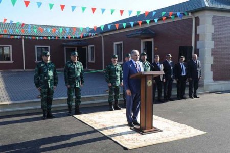 Azərbaycanda yeni sərhəd zastavaları açılıb