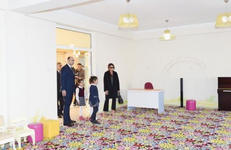 Mehriban Əliyeva körpələr evi-uşaq bağçasının açılışında