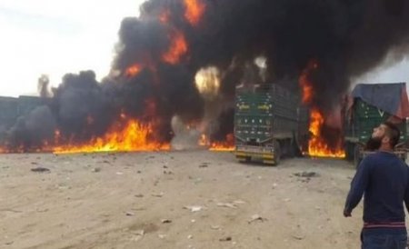 Rusiya humanitar yardım karvanını belə bombaladı