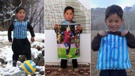 Messi 10 yaşlı əfqanı İspaniyaya dəvət etdi