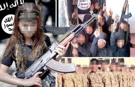 12 yaşlı qız İŞİD-in cəlladı oldu