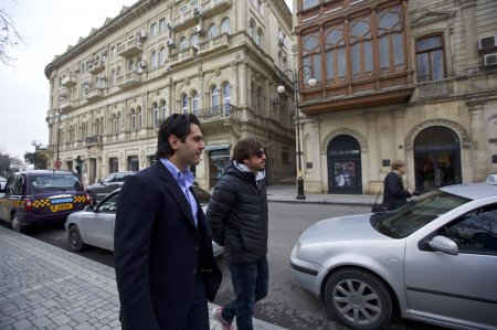 Fernando Alonso Bakı Şəhər Halqası ilə tanış olub