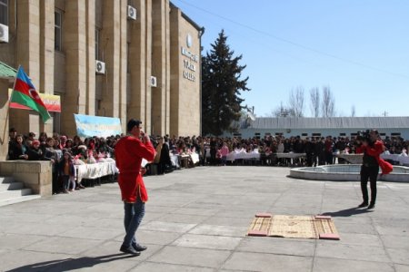Mingəçevir Turizm Kollecində Novruz bayramı münasibətilə şənlik təşkil olunub