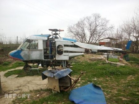 Qusar sakini helikopter hazırladı