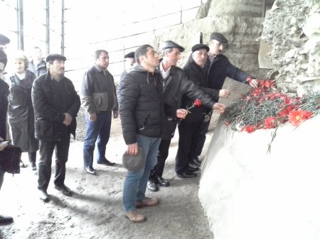 Qusar mədəniyyət işçiləri Quba Soyqırımı Memorial Kompleksini ziyarət etmişdir