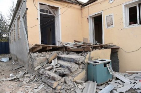 Cəbhədən reportaj: 70-dək ev dağılıb