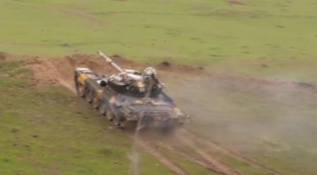 Erməni tankının son dəqiqələri