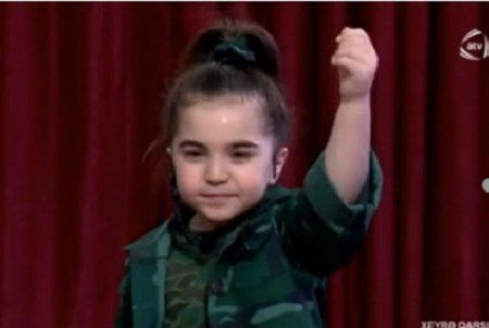 5 yaşlı Nurayın “Əsgər” mahnısı internetdə rekord qırdı