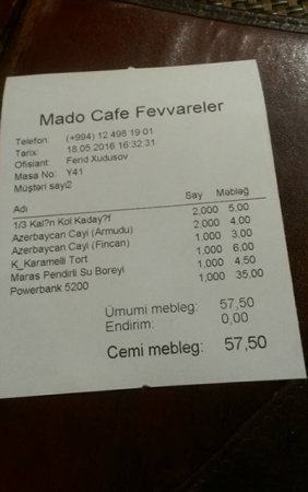 “Mado”da biabırçılıq - “Powerbank 5200”ün pulunu da istədilər