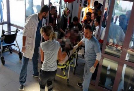 Türkiyədə partlayış: Yaralananlar var