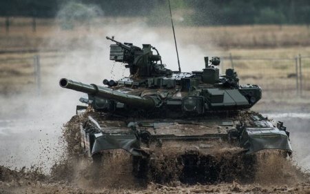 Suriyada Rusiya istehsalı olan “T-90” vuruldu