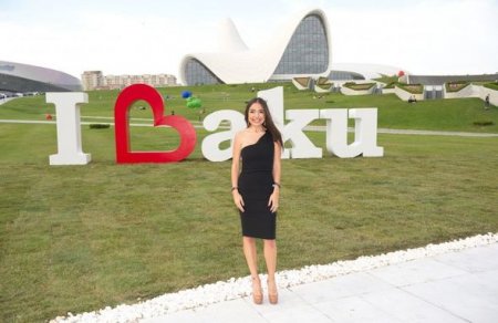 Leyla Əliyeva “I love Baku” sərgisində