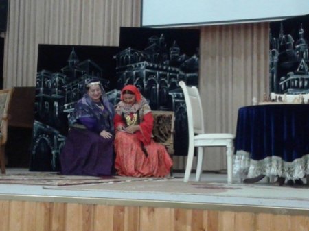 Akademik Milli Dram Teatrının kollektivi Zaqatalada qastrol tamaşası ilə çıxış edib
