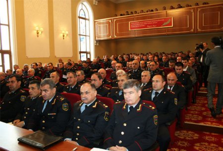 Azərbaycan polisi peşə bayramını qeyd edir