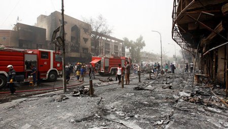 Bağdadda terror aktı: 200 nəfər öldü