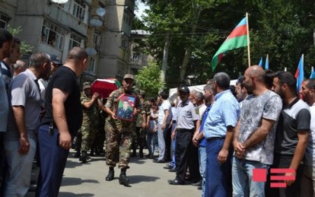 Bu gün vəfat edən tankçımız dəfn olundu