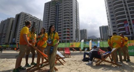 Rio-de-Janeyroda Olimpiya kəndində yanğın baş verib