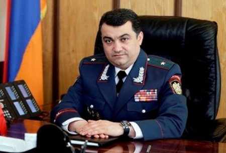Yerevanın baş polisi işdən azad olunub